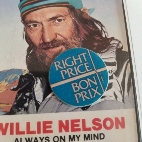 Willie Nelson 'Always On My Mind' Cassette With Hype Sticker Attached 🎵3/$15 - Picture 3 of 8